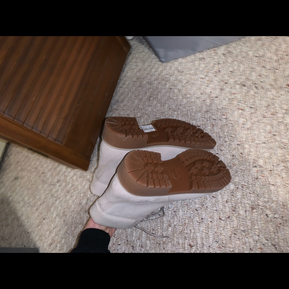 Light gray timberland boots - Picture 4 of 4
